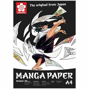 Sakura Manga Paper Drawing Pad 250g - A4