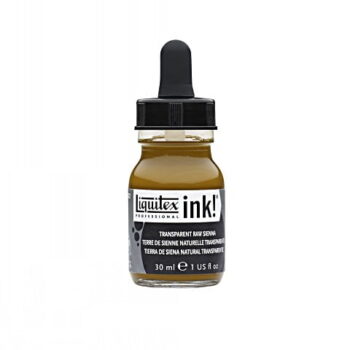 Liquitex Acrylic Ink - Transparent Raw Sienna  30ml