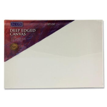 Icon DEEP EDGED CANVAS (3.6cm Deep) - 10" x 14" (254mm x 356mm)