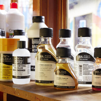 Solvents, Mediums, Varnishes & Gesso Primers