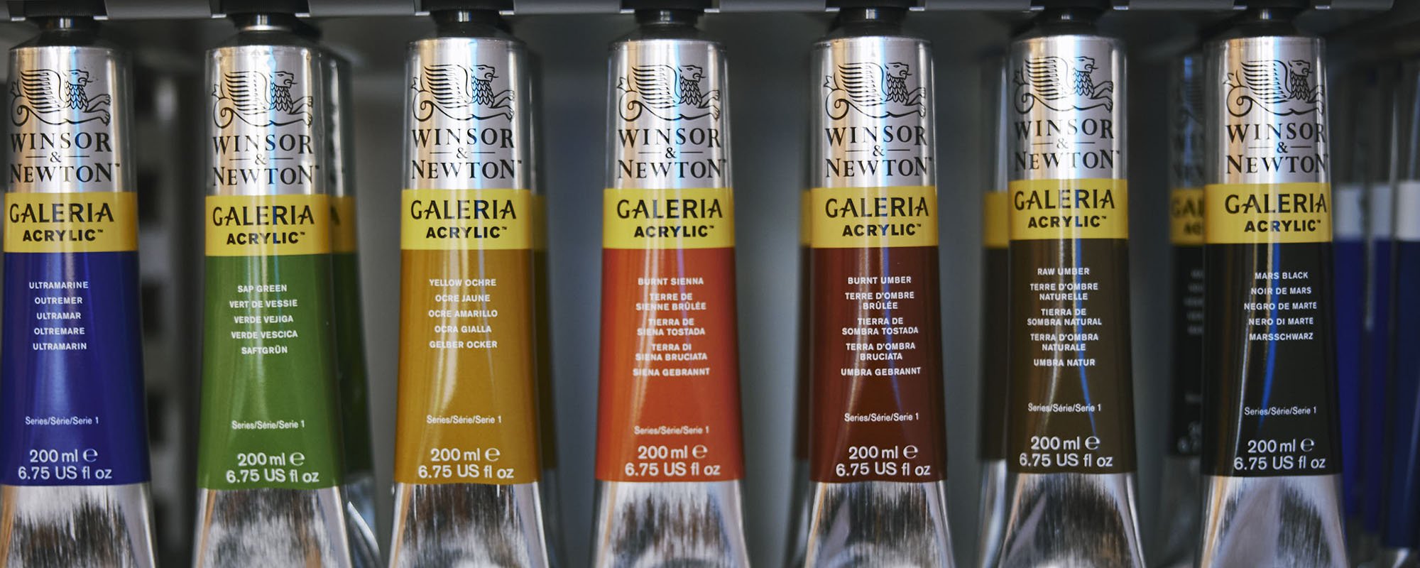 Winsor & Newton Galeria Acrylic Paint Tubes in Art Shop