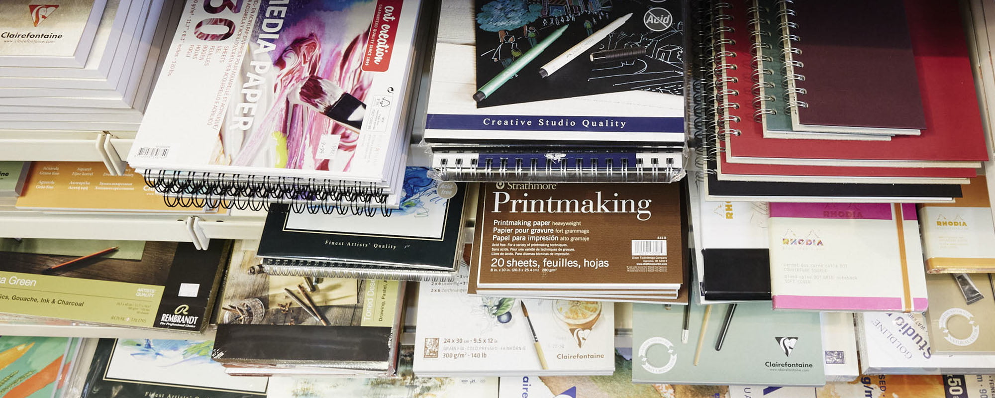 Art drawing books and supplies