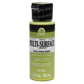"Folk Art" Multi Surface Acrylic 59ml - Citrus Green (2915)