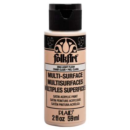 "Folk Art" Multi Surface Acrylic 59ml - Light Flesh (2944)