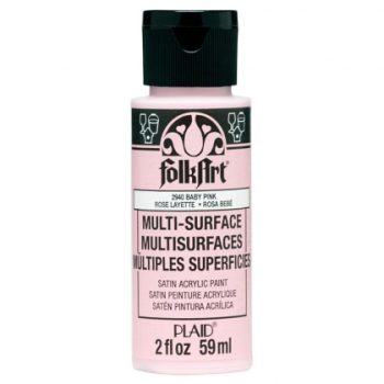 "Folk Art" Multi Surface Acrylic 59ml - Baby Pink (2940)