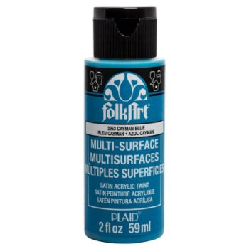 "Folk Art" Multi Surface Acrylic 59ml - Cayman Blue (2953)