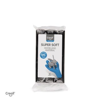 Creall SuperSoft Plasticine 500g - Black