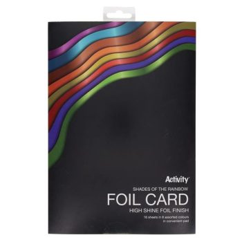 A4 Foil Card - High Shine Foil (16 sheets 250g)