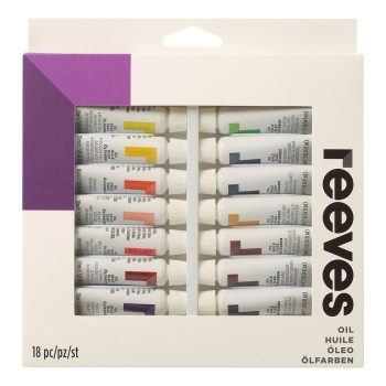 Reeves Oil Paint Tube Set - 18 Colours
