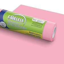 Fadeless Paper Roll EXTRA LONG - 1.22m x 15m - Candy Pink