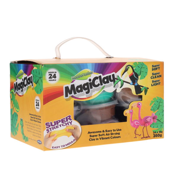 MagiClay - Super Soft Clay (24 x15g)