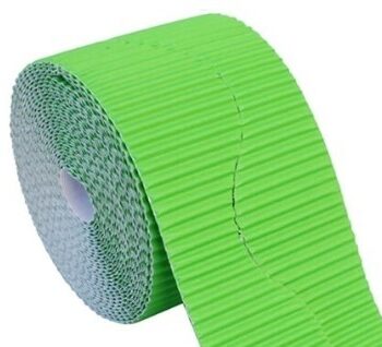 "Bordette" Corrugated Border - Nile Green