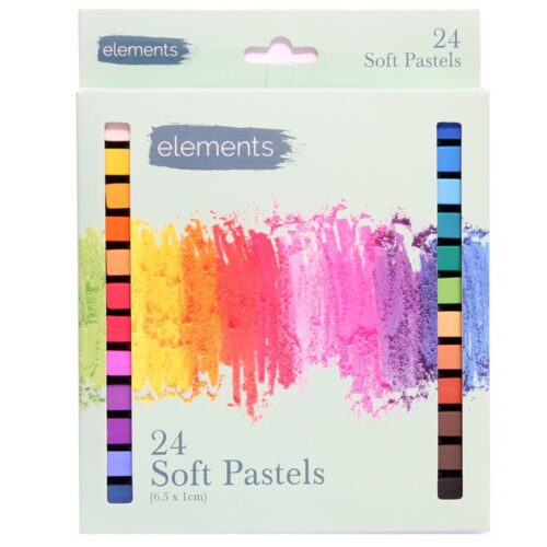 Elements Soft (Chalk) Pastels - Set of 24 (Full Size)