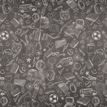 Fadeless Paper Rolls - 1.22m x 3.60m - School Doodles