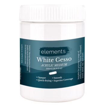 Elements White Gesso - 500ml