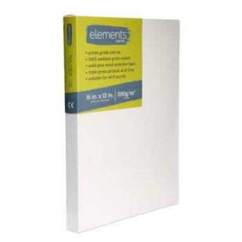 Elements DEEP EDGE Stretched Canvas - 12" x 10"