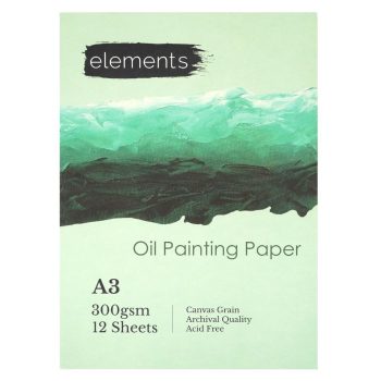 Elements A3 Oil Painting Pad 300g 12 sheets