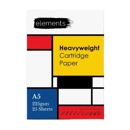 Elements - A5 Heavyweight Pad 225g 25 Sheets