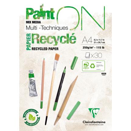 PAINT ON Multi-Technique Pad - 250gsm Recycled Paper