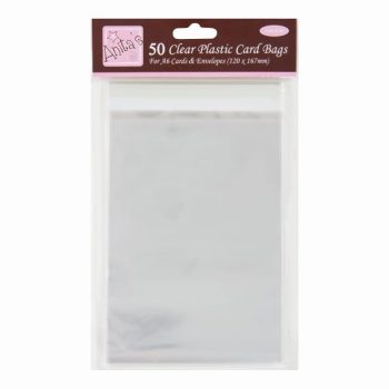 Anita's Cello Card Bag (self-seal) A6 (120x167mm) - Pack of 50