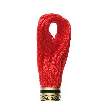 DMC Embroidery Thread 8m - RED 666
