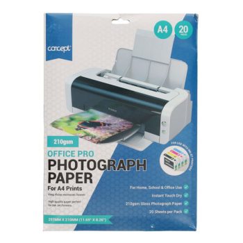 A4 Photo Inkjet Paper - Pack of 20