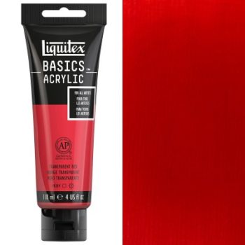 Liquitex Acrylic 118ml Transparent Red 047