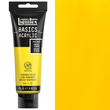 Liquitex Acrylic 118ml Transparent Yellow 045