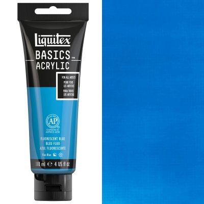 Liquitex Acrylic 118ml Fluorescent Blue 984