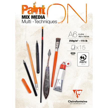 PAINT ON Multi-Technique Pad - A6 White