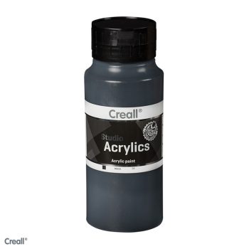 Creall Studio Acrylic 1000ml - Black