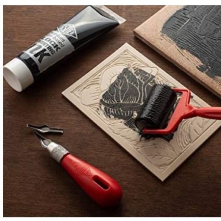 Lino Printing Ink 300ml - Black - Image 2