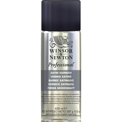 Winsor & Newton Professional Satin Spray Varnish - 400ml